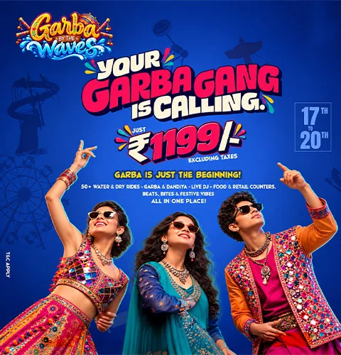 Garba by the Waves Wild Waters Hyderabad