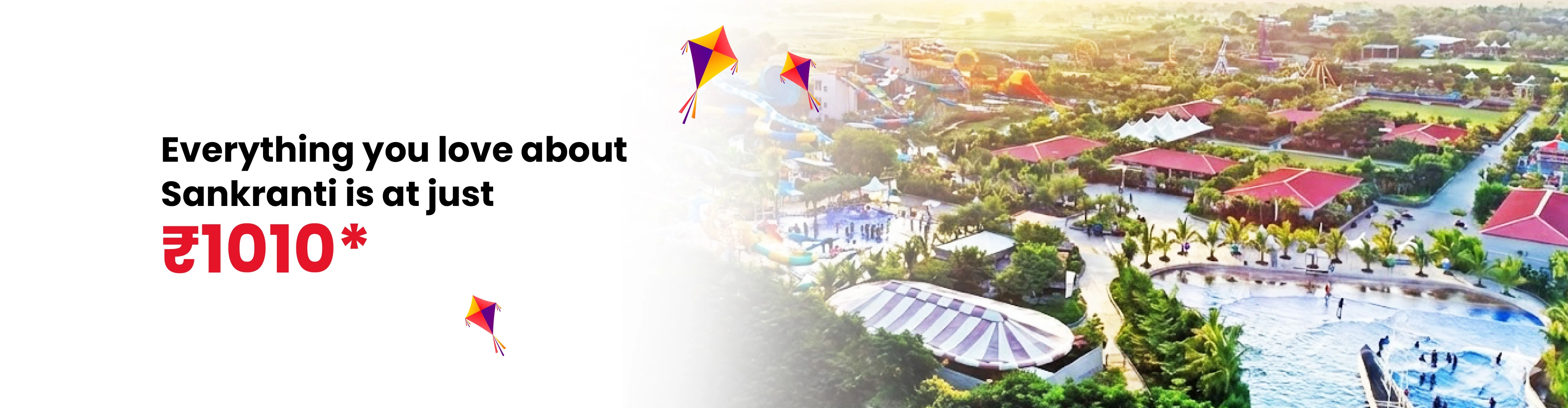 Sankranti Special Celebration at Wild Waters Hyderabad with Kite Festival and Water Park Fun