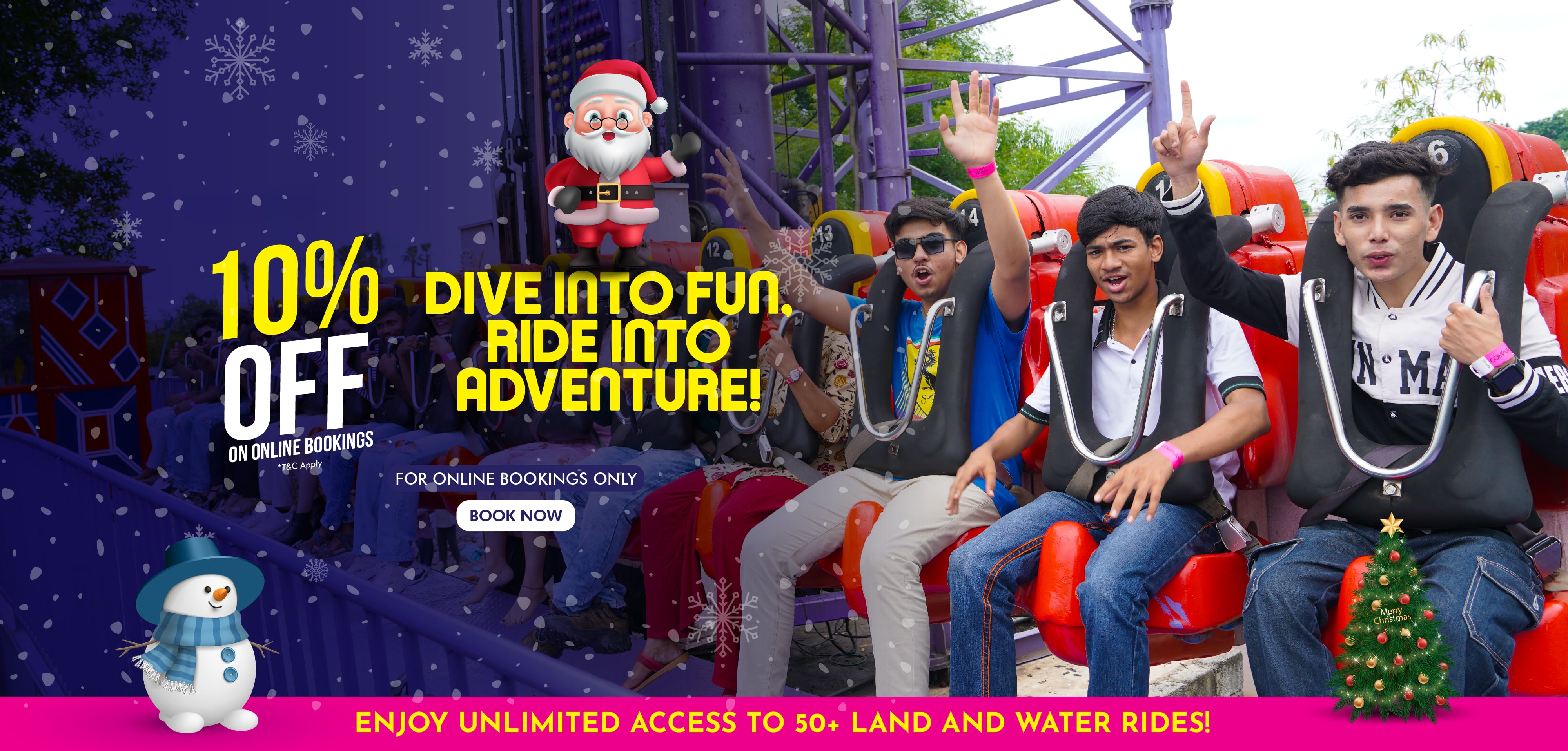 wild waters parks in Hyderabad