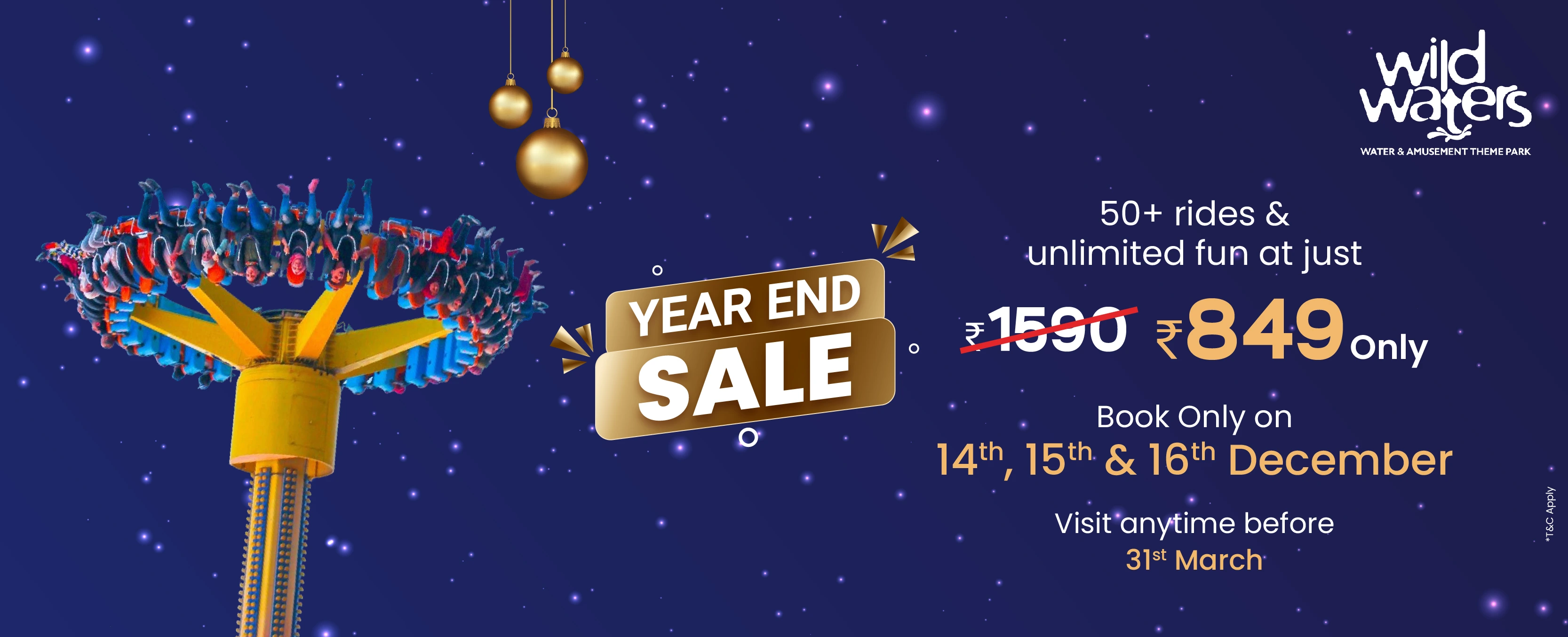 wild waters parks in Hyderabad