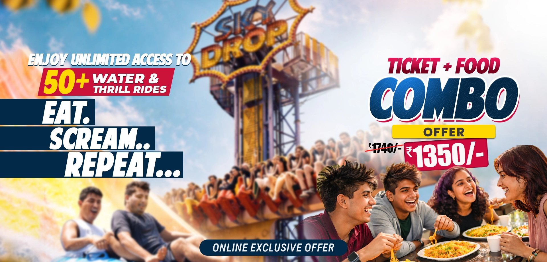 wild waters parks in Hyderabad