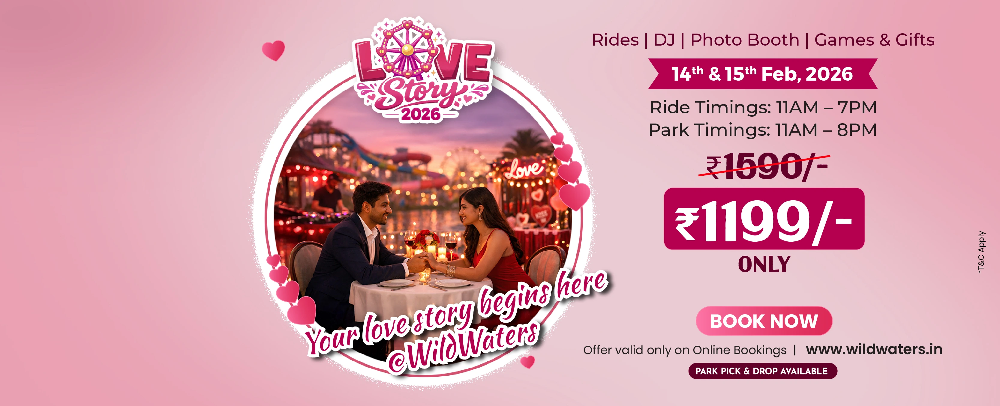 wild waters parks in Hyderabad