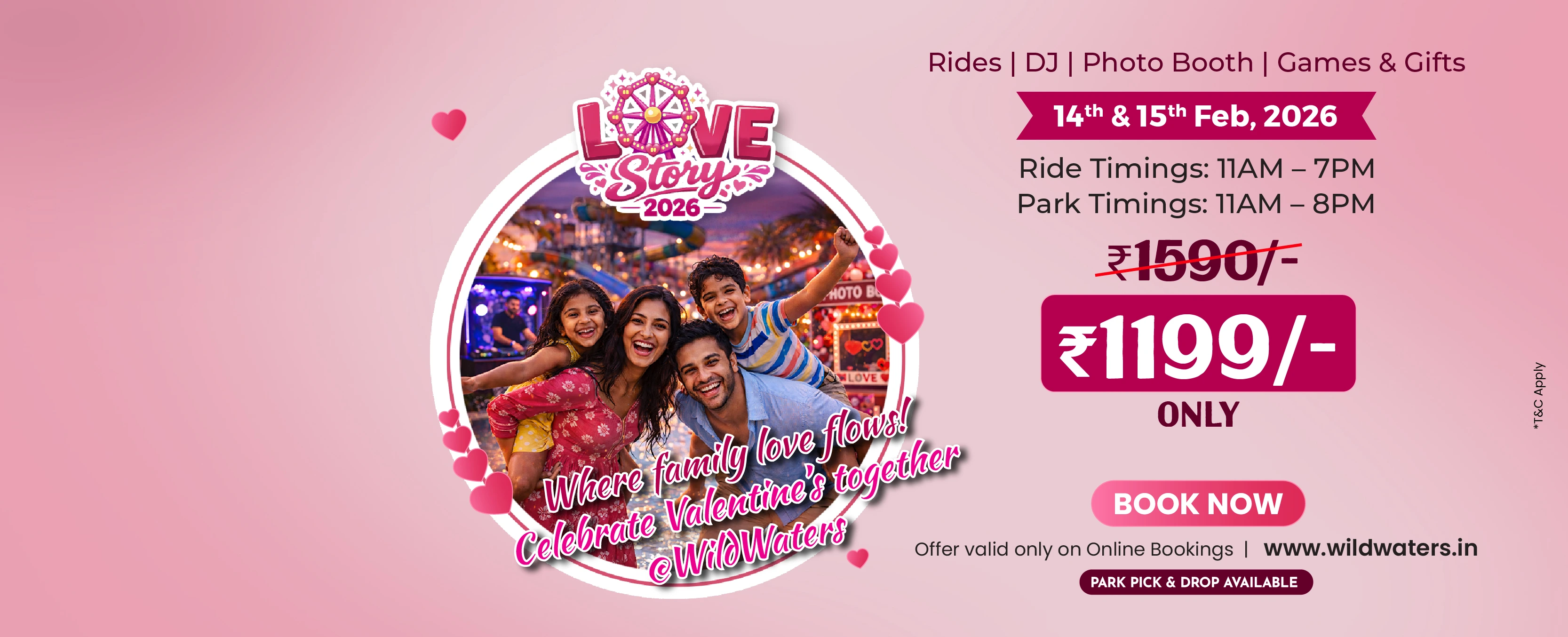 wild waters parks in Hyderabad